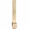 Ekena Millwork Eugene Rough Sawn Timber Gable Bracket, Douglas Fir, 96"W x 28"H x 4"D x 4"F, 7/12 Pitch GBW096X28X0404EUG00RDF - alternate 3